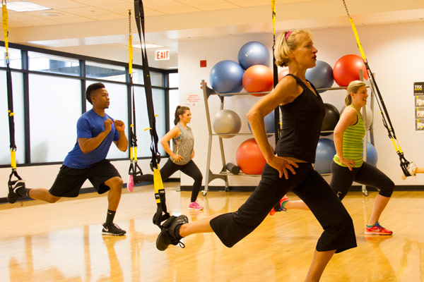 Fitness classes at the Ray
