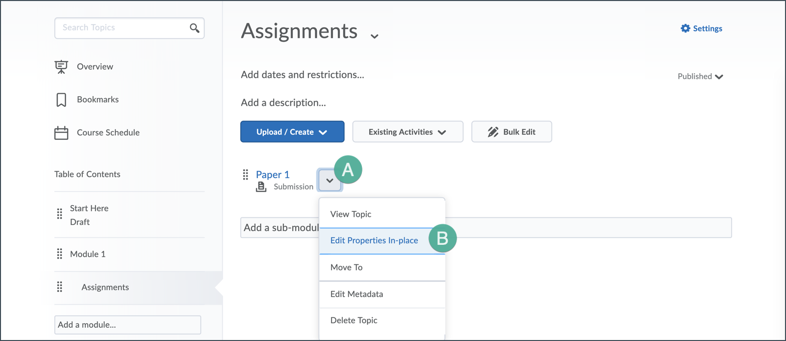 edit properties in place edit properties in place