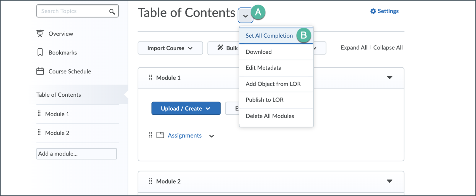 How to Use D2L Content – OIT Knowledge Base