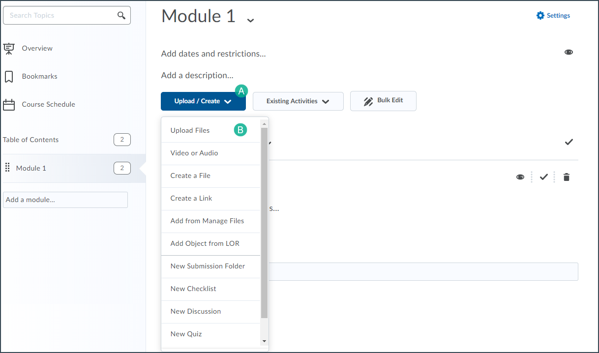 How to Use D2L Content – OIT Knowledge Base