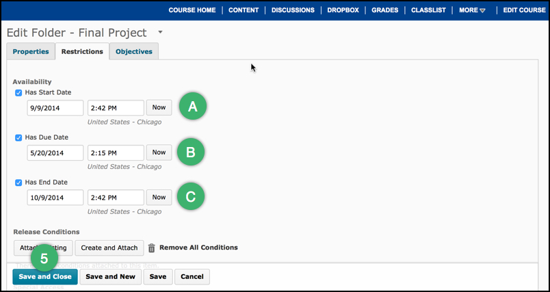 Dropbox folder dates options Dropbox folder dates options