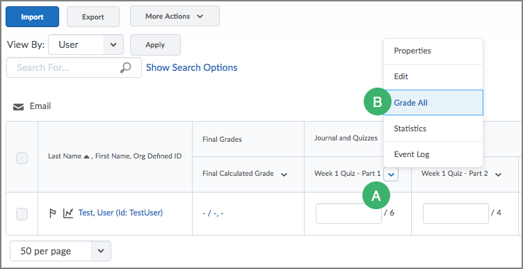 Grades-SelectAll Grades-SelectAll