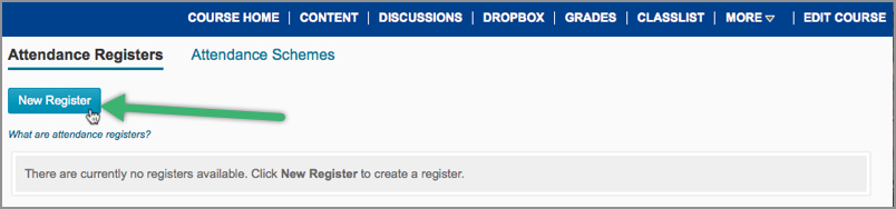 New Register button New Register button