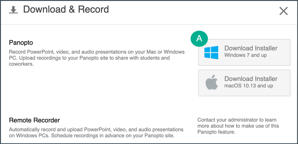 download panopto for mac
