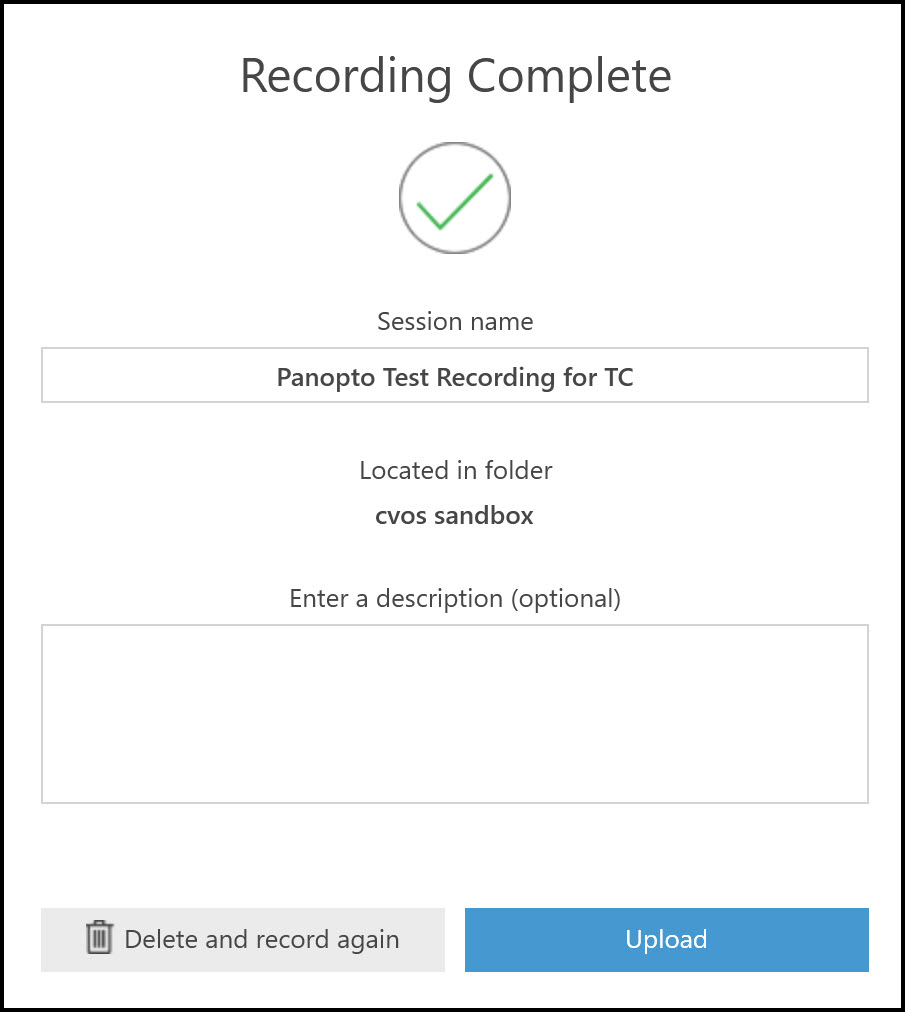 recording with panopto recording with panopto