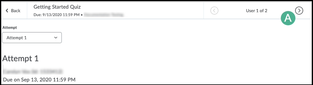 arrows to navigate users arrows to navigate users
