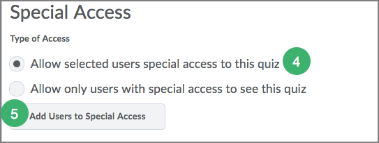 Special access allow selected users special access Special access allow selected users special access