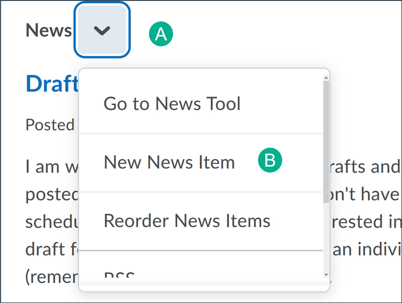 add a new news item add a new news item