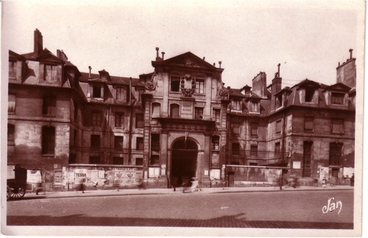 Prison Saint-Lazare, façade, main building