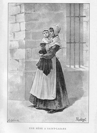 Mother and child at Saint-Lazare