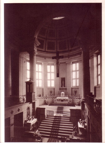 View of the prison chapel